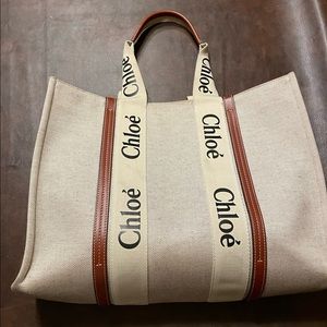 Chloe Woody Tote- Large
